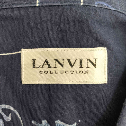 ランバンコレクション LANVIN COLLECTION 総柄ショートスリーブシャツ メンズ import:L