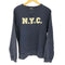 チャンピオン Champion N.Y.Cプリント 前V ガゼット クルーネックスウェット メンズ JPN:M