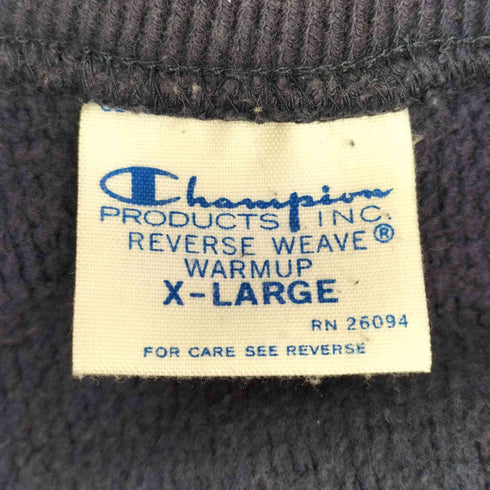 チャンピオン Champion 単色タグ 復刻 REVERSE WEAVE ラインリブクルーネックスウェット メンズ JPN:XL