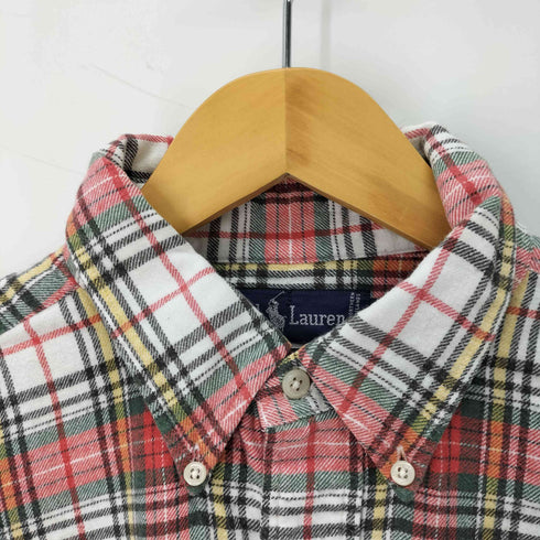 ラルフローレン RALPH LAUREN BLAIRE ポニー刺繍 ボタンダウンチェックシャツ メンズ JPN:L
