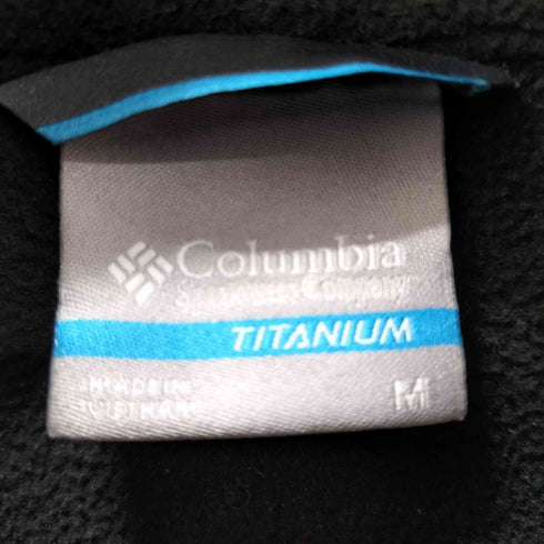 コロンビア Columbia TITANIUM ロゴ刺繍フリースジャケット メンズ JPN:M