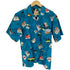 castaways トルコ製 総柄 写真 フォト プリント S/S アロハ シャツ メンズ L