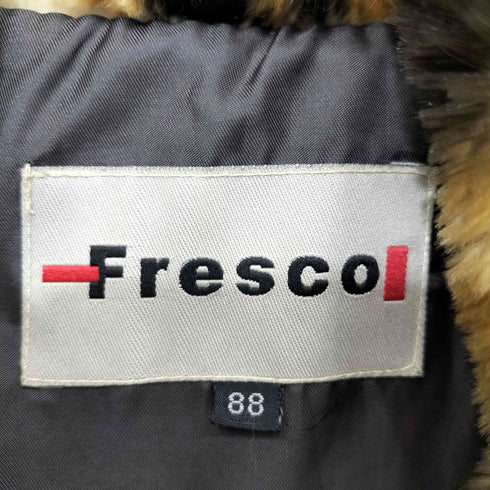 Fresco レオパード柄 フェイクファージャケット レディース import:L