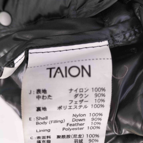 タイオン TAION インナー ダウンジャケット メンズ