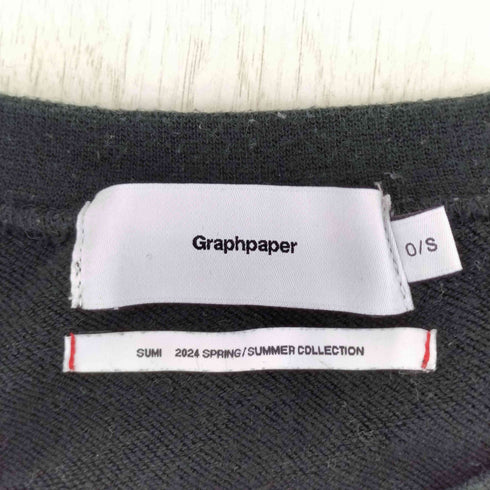 グラフペーパー Graphpaper Ultra Compact Terry Crew Neck Sweater メンズ ONE SIZE