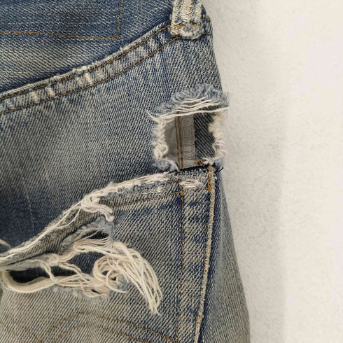 リーバイス Levis 70s 66前期 ボタン裏6 バックポケット裏ステッチシングル ボタンフライデニムパンツ メンズ