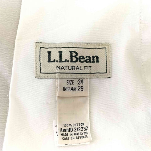 エルエルビーン L.L.Bean NATURAL FIT ノータックチノパンツ メンズ 34/29