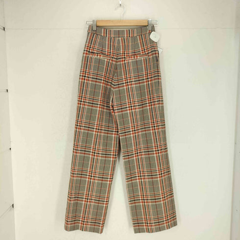 クラネ CLANE チェック柄2タックスラックス レディース 1