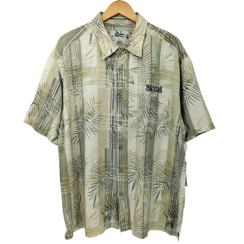kingston grange バンブーファイバー 竹柄 S/S シャツ メンズ import:XL