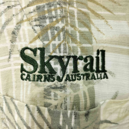 kingston grange バンブーファイバー 竹柄 S/S シャツ メンズ import:XL