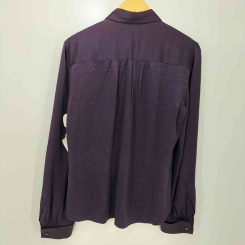マックスマーラ MAX MARA イタリア製 SILK 100% L/S シルク シャツ レディース 10