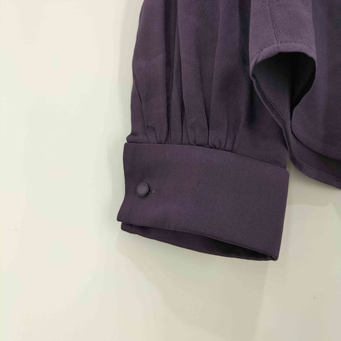 マックスマーラ MAX MARA イタリア製 SILK 100% L/S シルク シャツ レディース 10