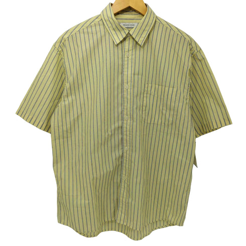フリークスストア FREAKS STORE 24SS カラーストライプ ショートスリーブ レギュラーカラーシャツ メンズ JPN:M