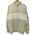 ノーティカ NAUTICA 袖ワッペン ハーフジップ スウェット プルオーバー メンズ import:L