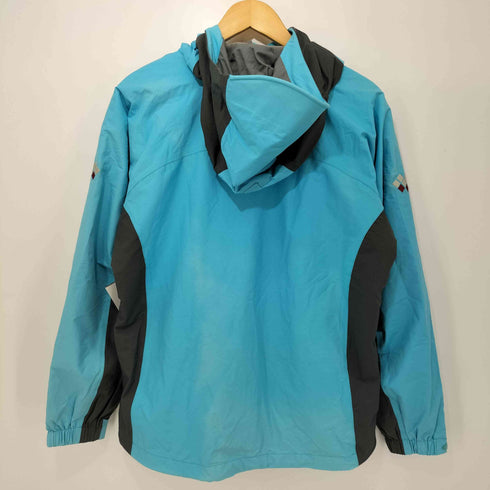 モンベル mont bell ロゴ刺繍 フーデッド ナイロン ジャケット メンズ JPN:L