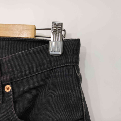 リーバイス Levis 591 90S 95年製 スペイン製 ボタンフライ ブラック デニム パンツ ユーロリーバイス メンズ W32 L32