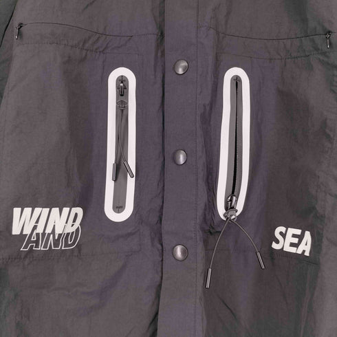 ウィンダンシー WIND AND SEA Trek Nylon Wps S/S Shirt メンズ JPN:M