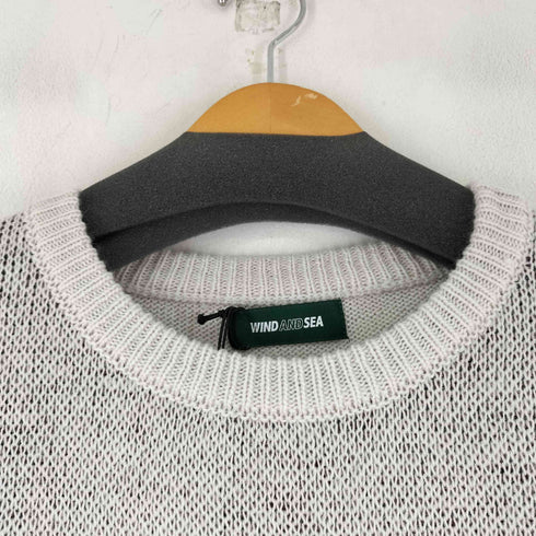 ウィンダンシー WIND AND SEA JACQUARD SWEATER メンズ M