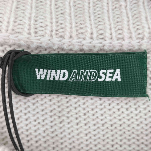 ウィンダンシー WIND AND SEA JACQUARD SWEATER メンズ M