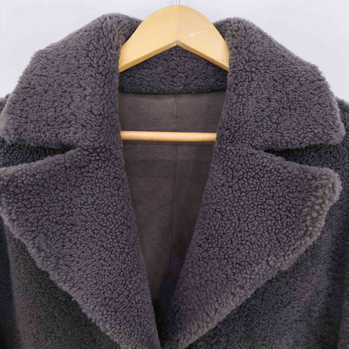 ザラ ZARA リバーシブル ボア ムートンジャケット レディース M-L