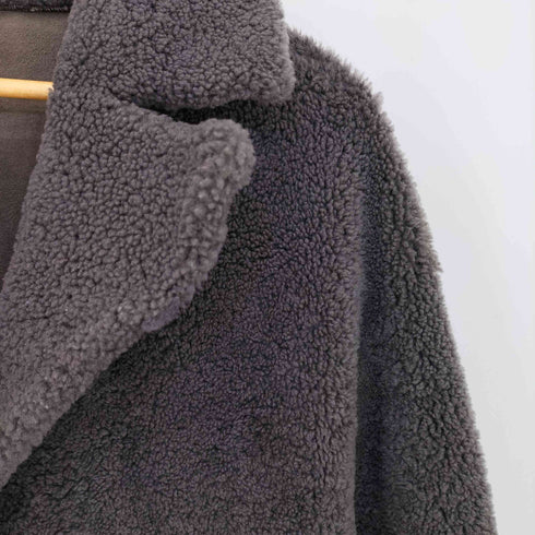 ザラ ZARA リバーシブル ボア ムートンジャケット レディース M-L