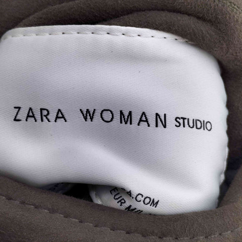 ザラ ZARA リバーシブル ボア ムートンジャケット レディース M-L