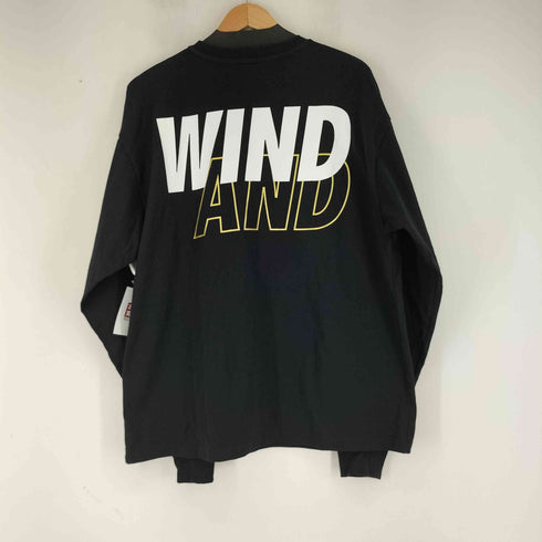 ウィンダンシー WIND AND SEA Logo L/S Tee メンズ L