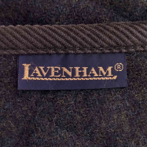 ラベンハム LAVENHAM HAUGHLEY ホーリーファー カモフラ柄ボアライニング ラウンドカラーキルティング コート レディース 38