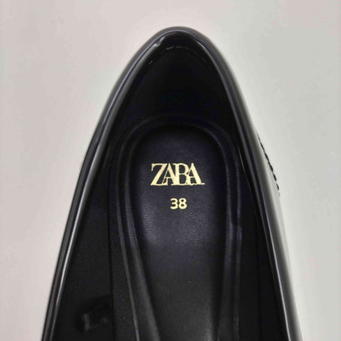 ザラ ZARA フラットコインローファー レディース JPN:38