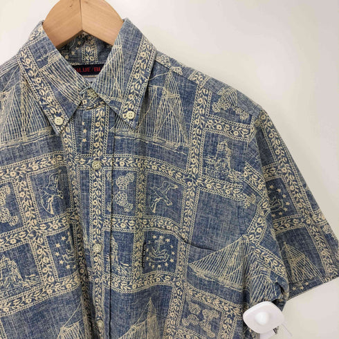 ブルーブルー BLUE BLUE 総柄アロハシャツ メンズ JPN:XS