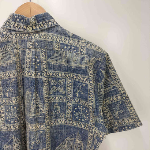 ブルーブルー BLUE BLUE 総柄アロハシャツ メンズ JPN:XS