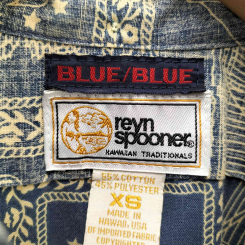 ブルーブルー BLUE BLUE 総柄アロハシャツ メンズ JPN:XS