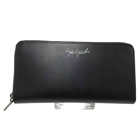 ディスコードヨウジヤマモト discord Yohji Yamamoto 23AW CLASSIC ROUND ZIP WALLET クラシック ラウンド ジップ ウォレット メンズ
