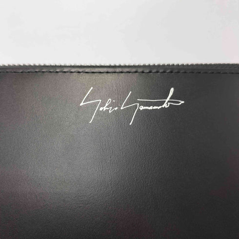ディスコードヨウジヤマモト discord Yohji Yamamoto 23AW CLASSIC ROUND ZIP WALLET クラシック ラウンド ジップ ウォレット メンズ