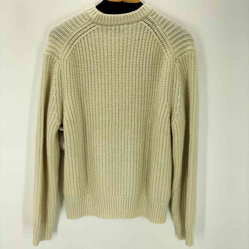 ザラ ZARA RIBBED TEXTURED SWEATER メンズ import:M