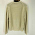 ザラ ZARA RIBBED TEXTURED SWEATER メンズ import:M