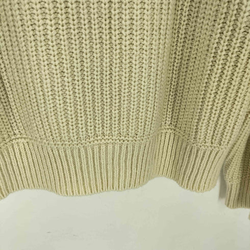 ザラ ZARA RIBBED TEXTURED SWEATER メンズ import:M