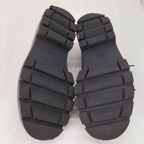 ザラ ZARA プラットフォーム レースアップシューズ メンズ EUR:40