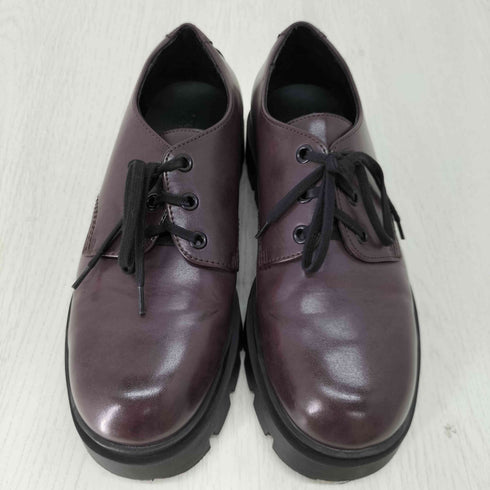 ザラ ZARA プラットフォーム レースアップシューズ メンズ EUR:40