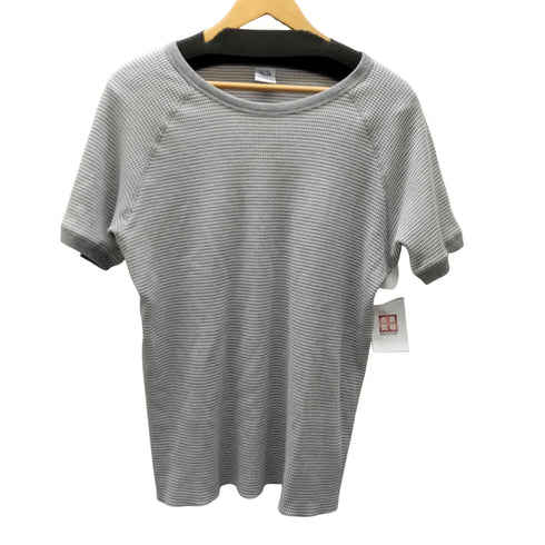 フルーツオブザルーム FRUIT OF THE LOOM ボーダー ワッフル ショートスリーブ T 半袖 メンズ import:M