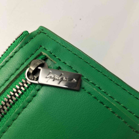 ディスコードヨウジヤマモト discord Yohji Yamamoto 24AW card mini wallet レザー カード ミニ ウォレット カードケース コインケース レディース FREE