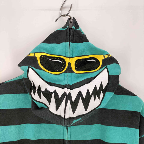 ヴォルコム VOLCOM ボーダー フルジップアップパーカー メンズ JPN:L