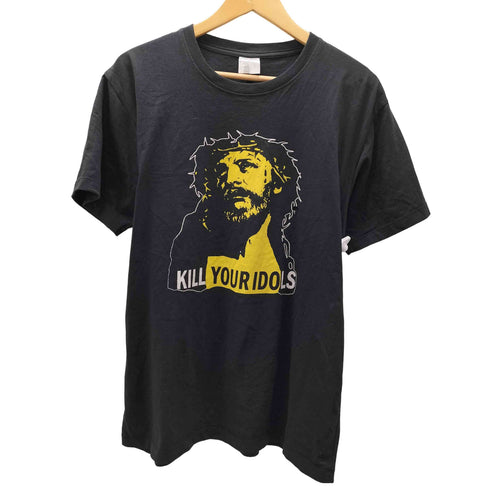 レクトログラウンデッド LECTRO GROUNDED バンドプリント S/S クルーネック Tシャツ メンズ import:L