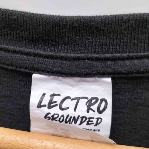 レクトログラウンデッド LECTRO GROUNDED バンドプリント S/S クルーネック Tシャツ メンズ import:L