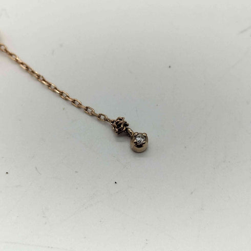 エテ ete 10k 0.02ct ダイヤモンド チェーンネックレス レディース