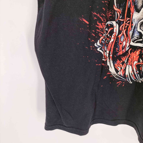 ロックイェア rock yeah プリントクルーネックS/S バンドTシャツ メンズ import:L