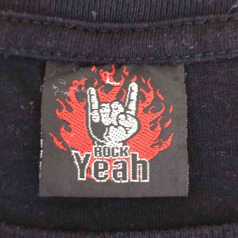 ロックイェア rock yeah プリントクルーネックS/S バンドTシャツ メンズ import:L