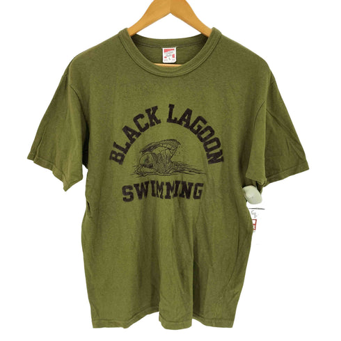 フリーホイーラーズ FREE WHEELERS 両面プリントクルーネックTシャツ メンズ JPN:L