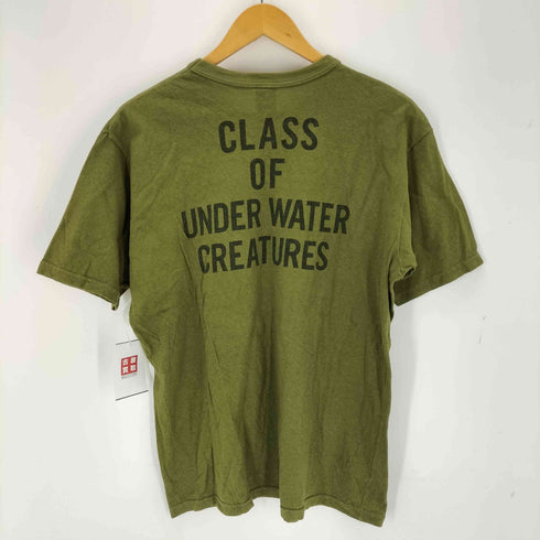 フリーホイーラーズ FREE WHEELERS 両面プリントクルーネックTシャツ メンズ JPN:L