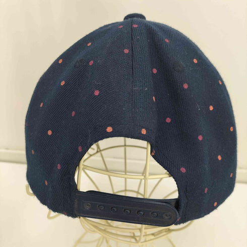 スラッシャー THRASHER コラボ ドット柄 ロゴ 刺繍 6パネル キャップ メンズ FREE 58cm